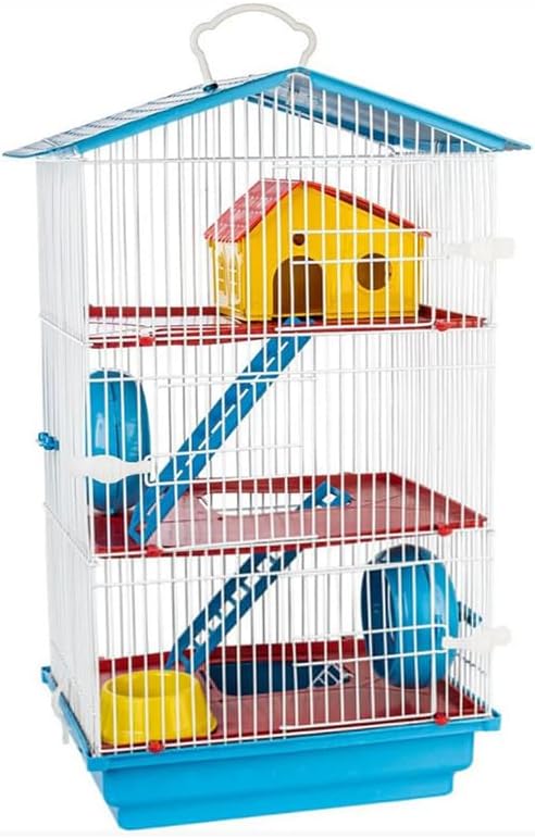gaiola para hamster 3 andares jet plast