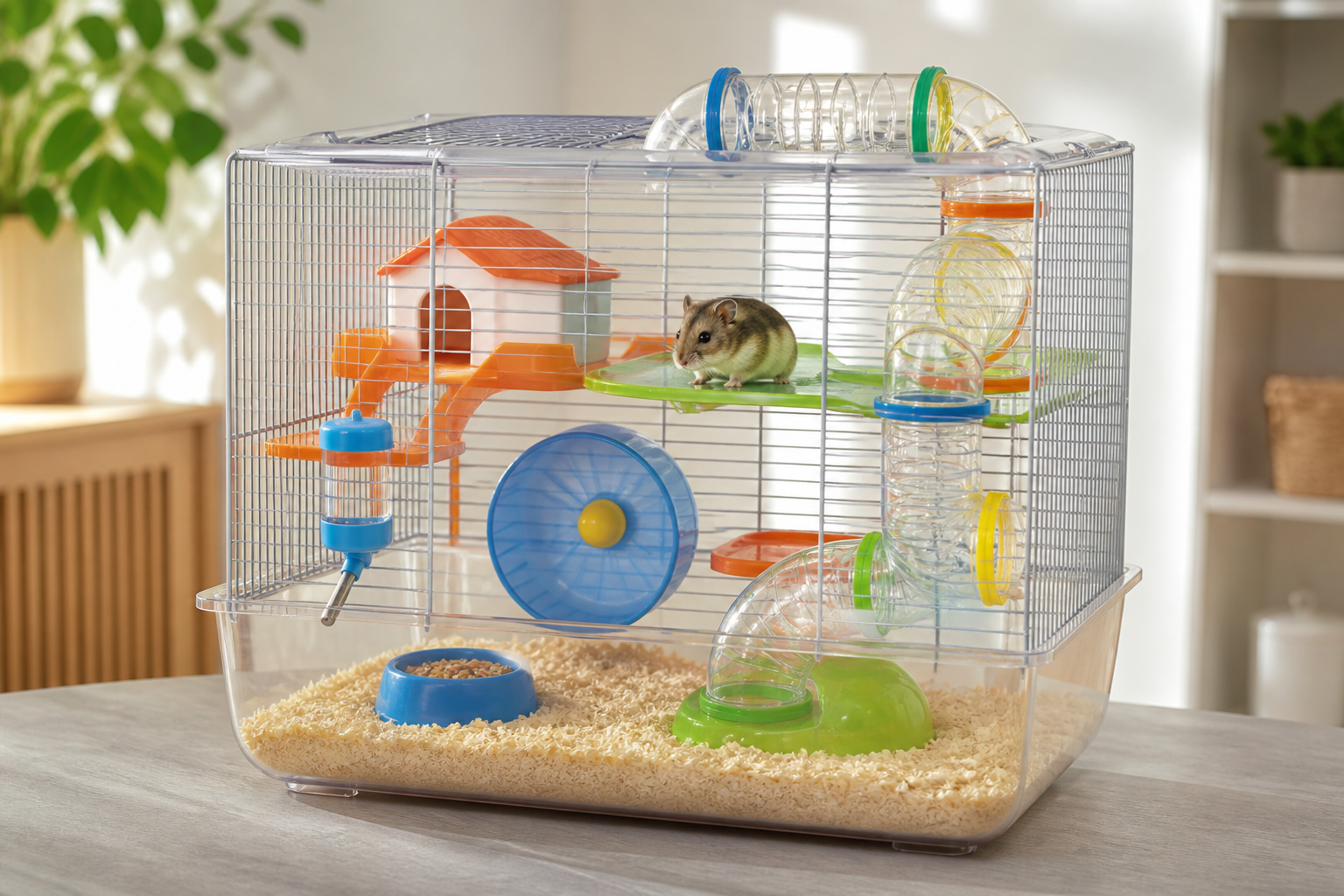 gaiola para hamster